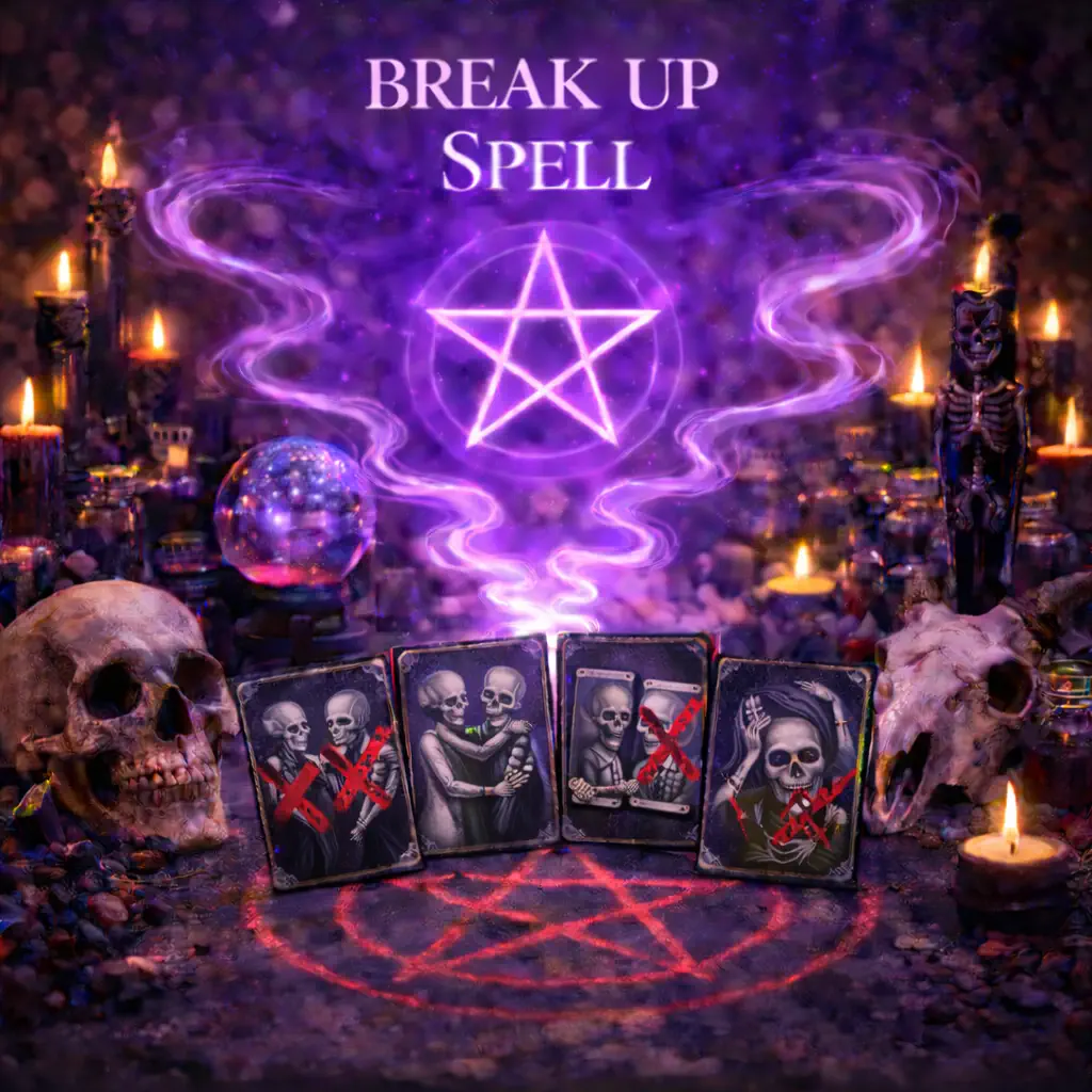 Break up spell black magic