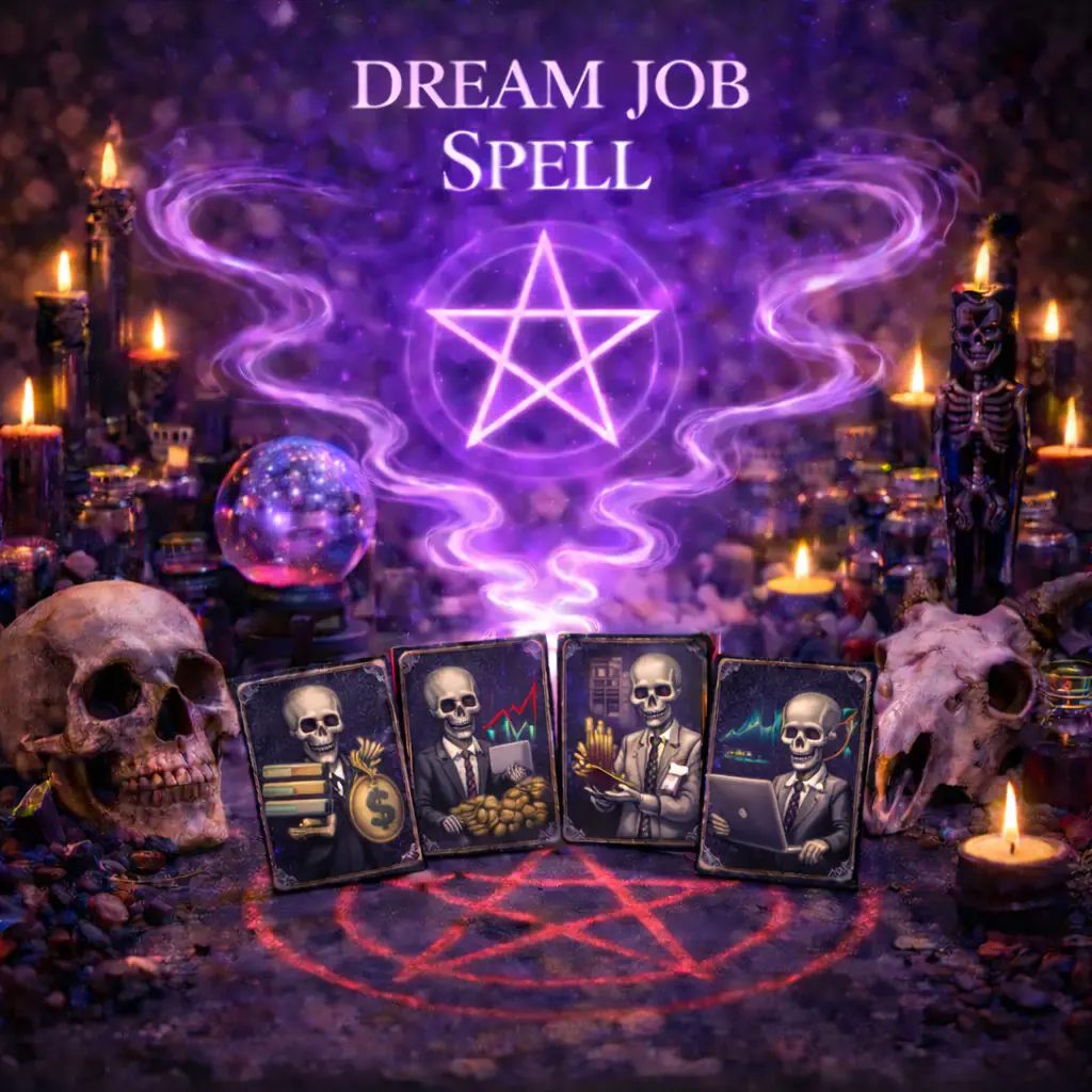 Dream Job Spell - Black Magic - Magick Oracle